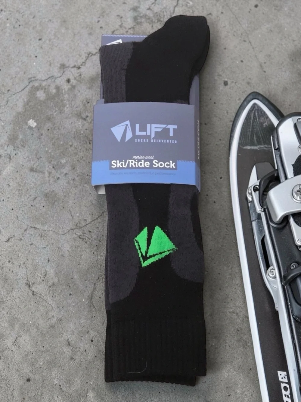 Lift Merino Wool Ski Socks Size Teen Small 3.5-5.5 NIP